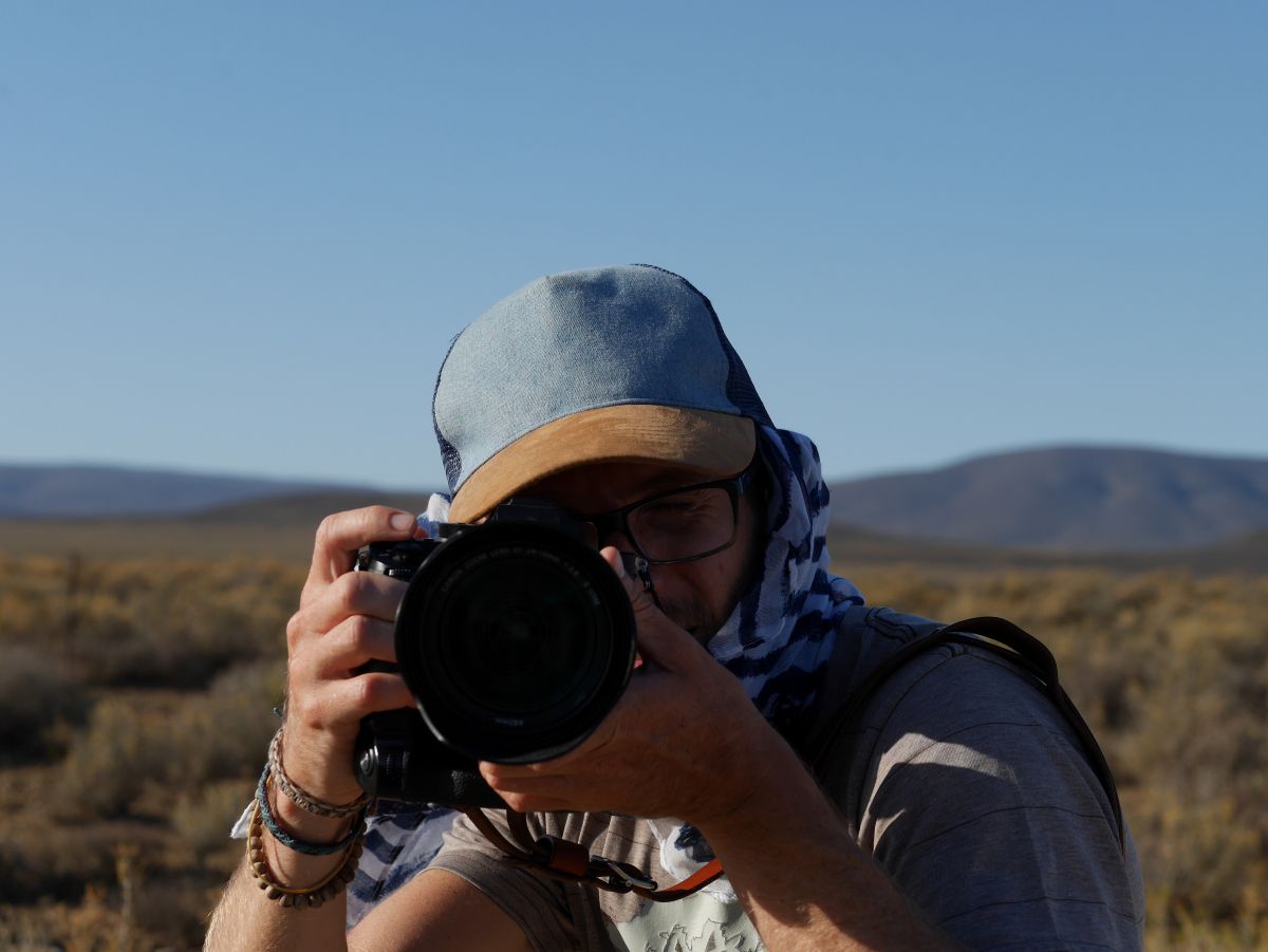 A photo of someone taking a photo